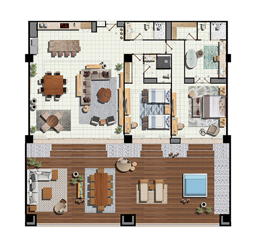 2 Bedroom