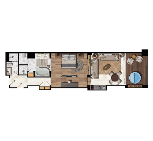 Suite Royal 1 Bedroom