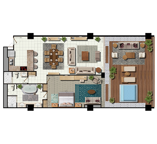 1 Bedroom