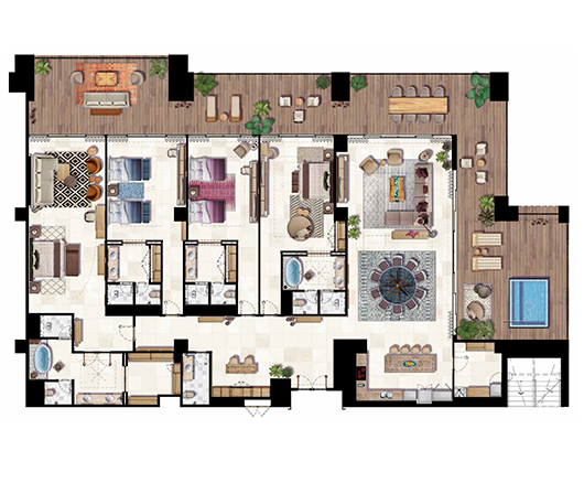 Four Bedroom